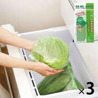 鮮度保持袋 野菜・果物専用 愛菜果 M 1セット（ 6枚入×3パック） 関西紙工