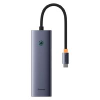 ドッキングステーション 7in1 HDMI LAN SDカードリーダー USB-A拡張 USB Type-C接続 Baseus