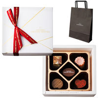 札幌グランドホテル プラリネアソート 5個 1箱 手提げ袋付き バレンタインデー ホワイトデー チョコレート ギフト