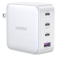 USB充電器 100W USB Type-C 3ポート USB-A 1ポート AC充電器 スマホ充電 GaN 1個 UGREEN