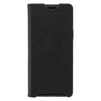 耐衝撃 抗ウイルス 抗菌 Stand Flip for Xperia 10 V / ブラック（直送品）