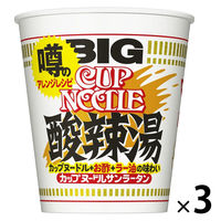 日清食品 カップヌードル 酸辣湯 ビッグ 1セット（3個）
