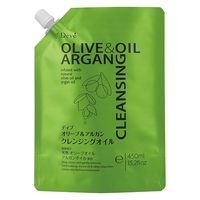 Deve（ディブ） オリーブ&アルガン クレンジングオイル 詰替 450ml 熊野油脂 大容量