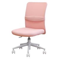 ネットフォース CLR クロレチェア 肘なし オフィスチェア 学習椅子 ピンク CLR-1-AW-PK 1脚（直送品）