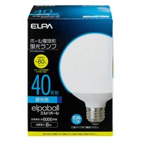 朝日電器 電球形蛍光灯Ｇ形　４０Ｗ形 EFG10ED/8-G041 1個（直送品）