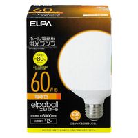 朝日電器 電球形蛍光灯G形 60W形 EFG15E/12-G