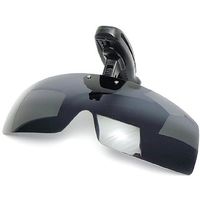 クリアー光学 帽子専用クリップサングラス 偏光レンズ LS-62-2 1個 64-5278-26（直送品）