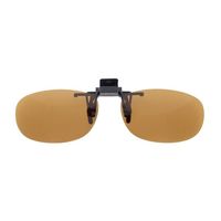 クリアー光学 眼鏡専用クリップサングラス 偏光レンズ CU-19 1個 64-5277-93（直送品）