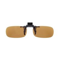 クリアー光学 眼鏡専用クリップサングラス 偏光レンズ CU-31 1個 64-5278-02（直送品）