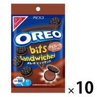 オレオ ビッツサンド チョコレート 10袋 モンデリーズ・ジャパン クッキー ビスケット