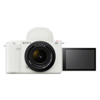 SONY デジタル一眼カメラ　α　ＶＬＯＧＣＡＭ　ズームレンズキット　ホワイト ZV-E1L/W 1台（直送品）