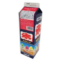 スミダ飲料 かき氷　イチゴ 4901741013006 1000ML×12本（直送品）