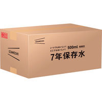 杉田エース ＩＺＡＭＥＳＨＩ　７年保存水５００ｍｌ２４本 23-0567-062 1箱（直送品）