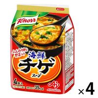 味の素　クノール 海鮮チゲスープ  1セット（16食：4食入×4袋）