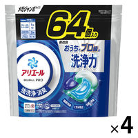 アリエール ジェルボール PRO 詰め替え メガジャンボ 1セット（64粒入×4個） 洗濯洗剤 P＆G