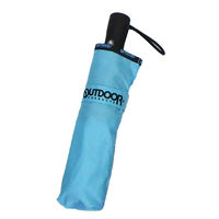 OUTDOOR PRODUCTS（アウトドアプロダクツ） 傘 子供用 自動開閉傘 54cm ブルー 10002505 1本（直送品）