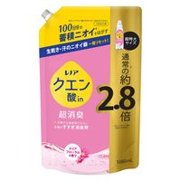 レノア クエン酸in 超消臭 クリアフローラル 詰め替え 超特大 1080mL 1個 すすぎ消臭剤 P＆G