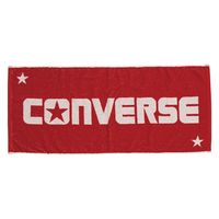 CONVERSE(コンバース) タオル ジャガードフェイスタオル バスケ レッド／ホワイト CB131902 1枚（直送品）