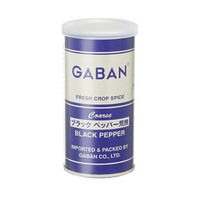 GABAN　ギャバン　ブラックペッパー　荒挽　100g　6缶