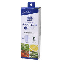 においカット キッチンポリ袋 60P 5個 ストリックスデザイン ゴミ袋　半透明