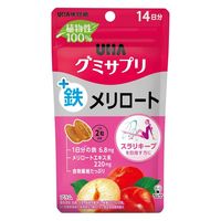 UHAグミサプリ鉄+メリロート14日分 1袋 UHA味覚糖