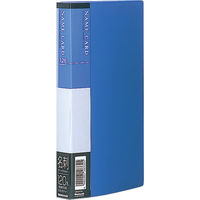ナカバヤシ 名刺ホルダー 120名用 ブルー CB5072B 1セット（2冊）