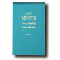 ワールドクラフト ノートパッドA5 変形 Ocean ブルー FH-NP02-BL 3冊（直送品）