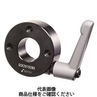 岩田製作所 セットカラー クサビカラー 3ネジ穴付タイプ （クランプレバー付） SCK2515CN3O 1セット（2個）（直送品）