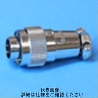 三和電気工業（SANWA） 丸型コネクタ SNS-1604-PCM6 1セット（10個）（直送品）