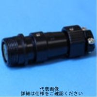 三和電気工業（SANWA） 丸形コネクタ（防水） SNW-1602-ACF5 1セット（5個）（直送品）