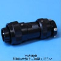 三和電気工業（SANWA） 丸形コネクタ（防水） SNW-2002-PCM10 1セット（5個）（直送品）