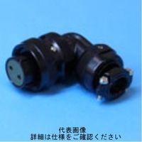 三和電気工業（SANWA） 丸形コネクタ（防水） SNW-2003-PLCF10 1セット（5個）（直送品）