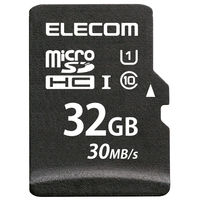 microSDカード [U1/C10] スタンダード＋データ復旧 8GB～512GB エレコム