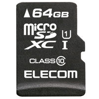 エレコム データ復旧microSDXCカード Class10 64GB MF-MSD064GC10R 1個
