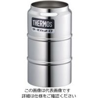 サーモス ステンレス製デュワー瓶(2重構造) 栓なし 300mL D-301 1個 3-5121-12（直送品）