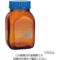 Kavalierglass 広口メディウム瓶 遮光 1000mL 2080M/H1000 1個 3-6005-02（直送品）