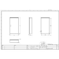 内外電機 制御盤キャビネット CRHZ116020SC 1個（直送品）