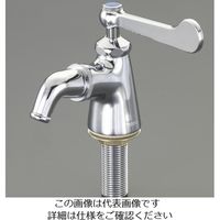 エスコ PJ 1/2” 回転立形水栓(レバーハンドル) EA468CY-63 1個（直送品）