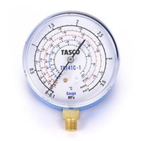 イチネンTASCO 普通連成計 R407C高精度連成計 検査合格証明証付 TA141C-1 1セット（2個）（直送品）