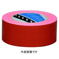 トーアン カラー布テープ 赤 50mm×25m No.1535 39-037 1セット（10巻：1巻×10個）（直送品）