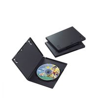 エレコム（ELECOM） DVDトールケース 3枚パック ブラック CCD-DVD01BK 1個