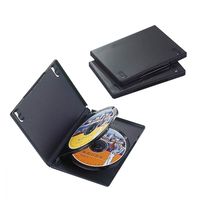 エレコム（ELECOM） DVDトールケース 3枚収納 3枚パック CCD-DVD07