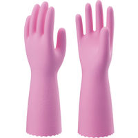 ショーワグローブ ショーワ 塩化ビニール手袋 簡易包装ビニール厚手10双入 ピンク Mサイズ NO132-MP10P 1パック(10双)（直送品）