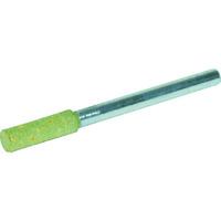 超高耐久ゴム軸付砥石（軸径3mm） #120シリーズ・色:薄緑