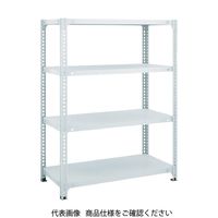 セミボルトレス軽量棚 （100kg・120kgタイプ、高さ1200mm） 棚段数4段