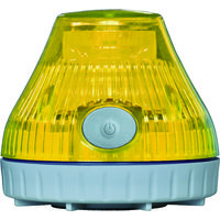 日惠製作所 NIKKEI ニコPOT VL08B型 LED回転灯 80パイ 黄 VL08B-003DY 1台 818-3288（直送品）