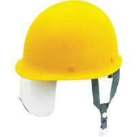 谷沢製作所 タニザワ エアライト搭載シールド面付ヘルメット 帽体色 イエロー 108J-SH-Y2-J 1個 793-8217（直送品）