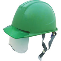 谷沢製作所 タニザワ エアライト搭載シールド面付ヘルメット 帽体色 グリーン 161VJ-SH-G2V3-J 1個 799-5750（直送品）