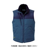 ジーベック 223 現場服 防寒ベスト 3L 紺 223-10-3L 1着 799-6039（直送品）