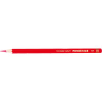 不易糊工業 フエキ 建築用赤鉛筆 ふつう (3本入) KER-3 1パック(3本) 818-5635（直送品）
